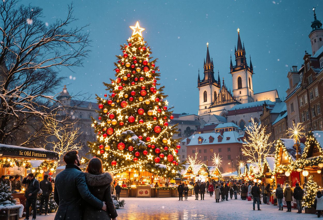 A captivating photograph of Prague