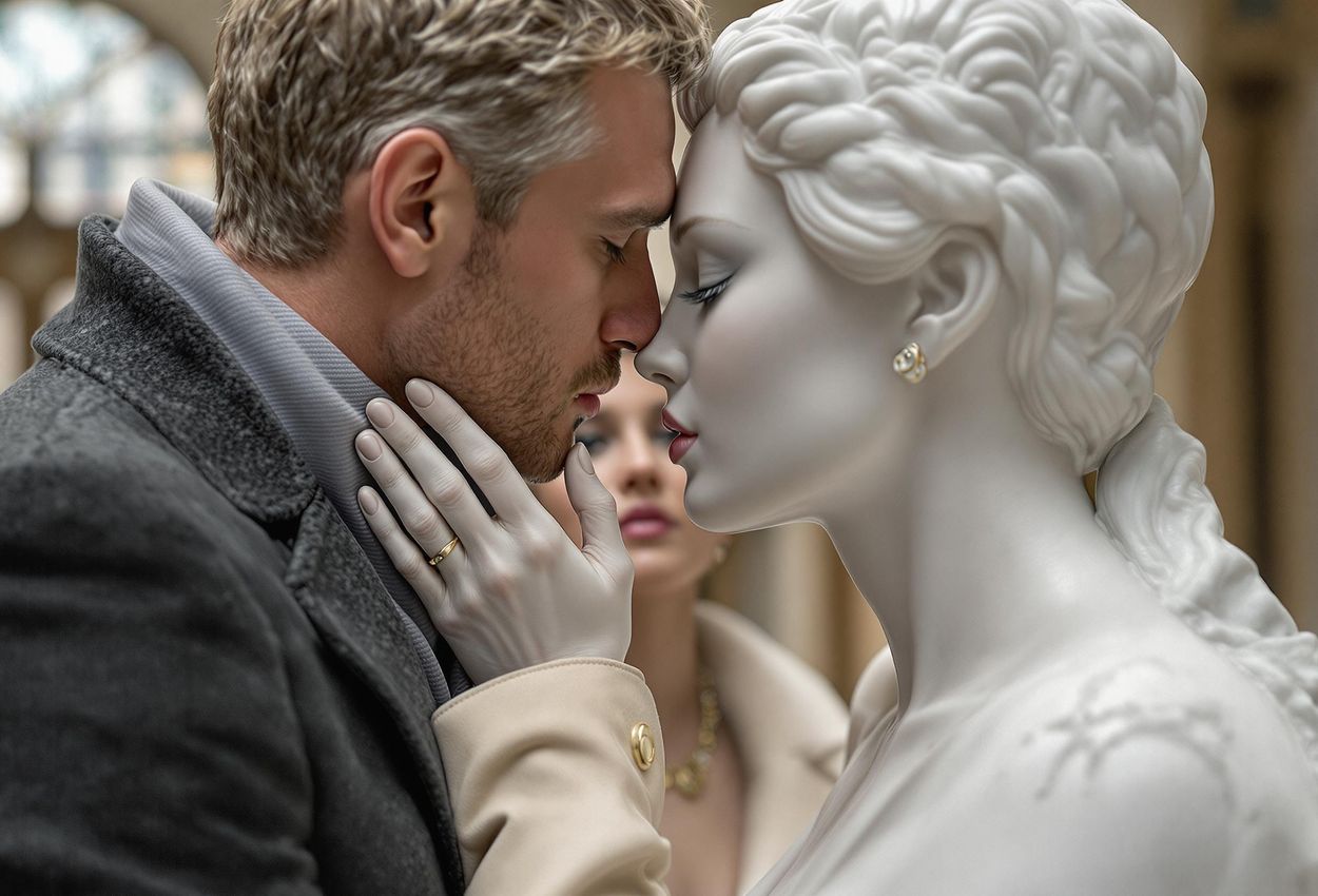 A captivating photograph capturing Rodin