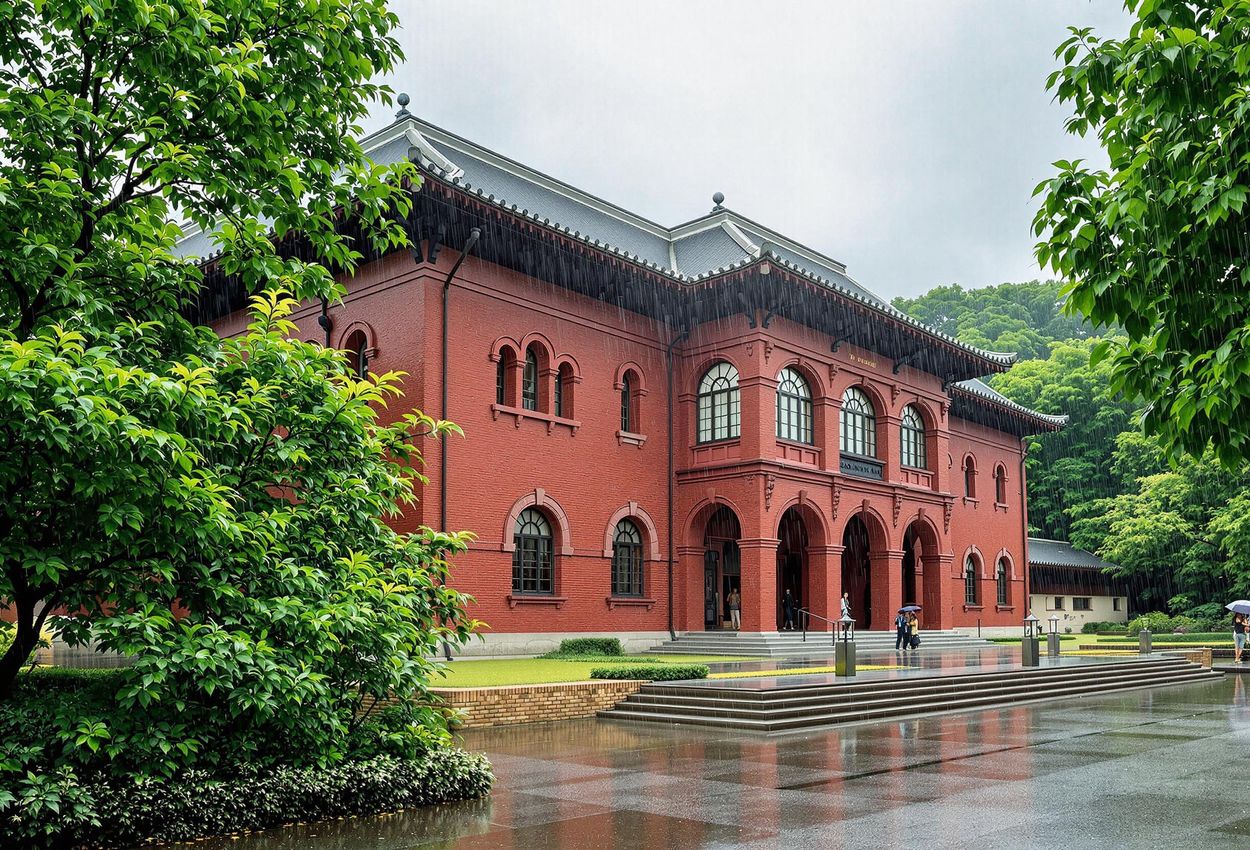 A photograph of the Kyoto National Museum