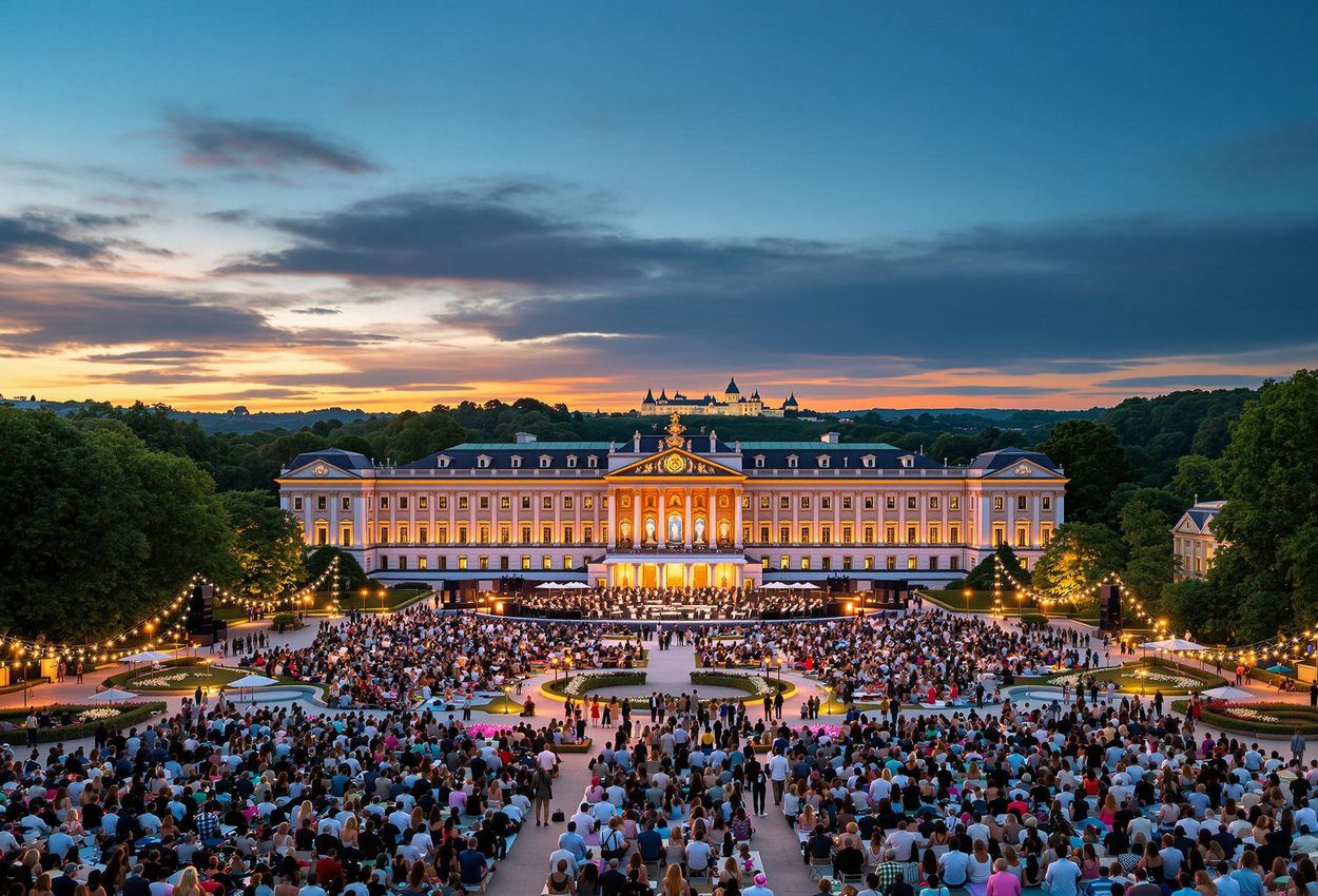 A stunning photograph of the Vienna Philharmonic