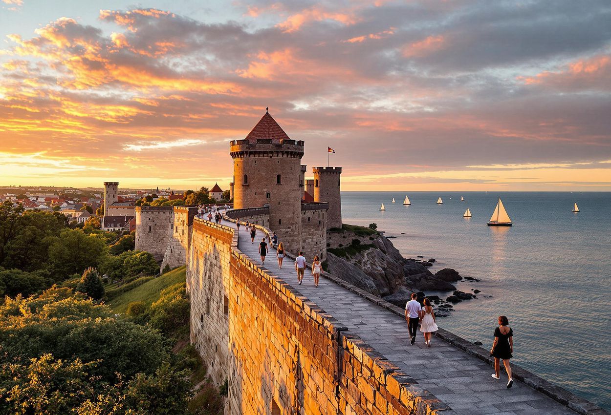 A stunning photograph of Visby