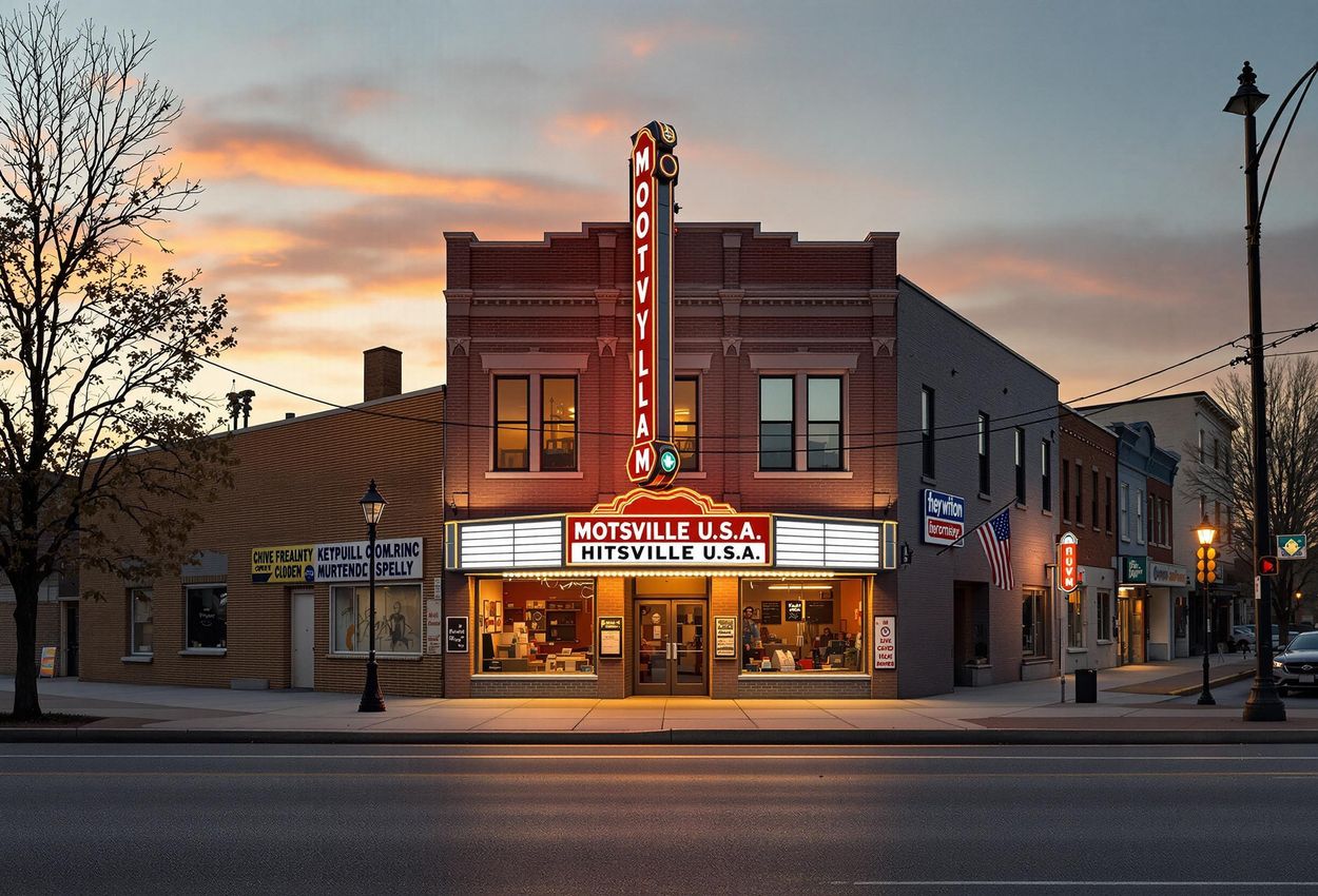 Motown Museum A photograph capturing the iconic Motown Museum