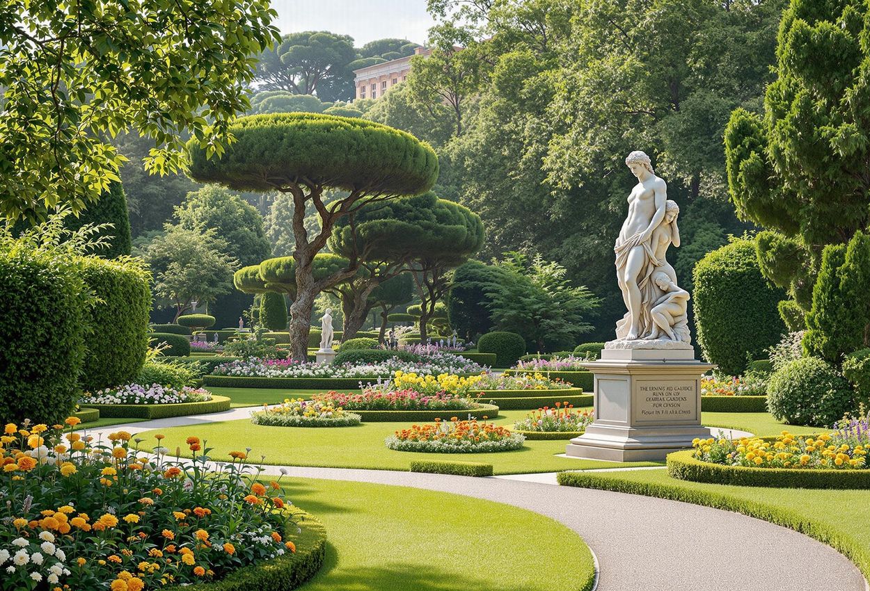 A tranquil photograph of Bernini