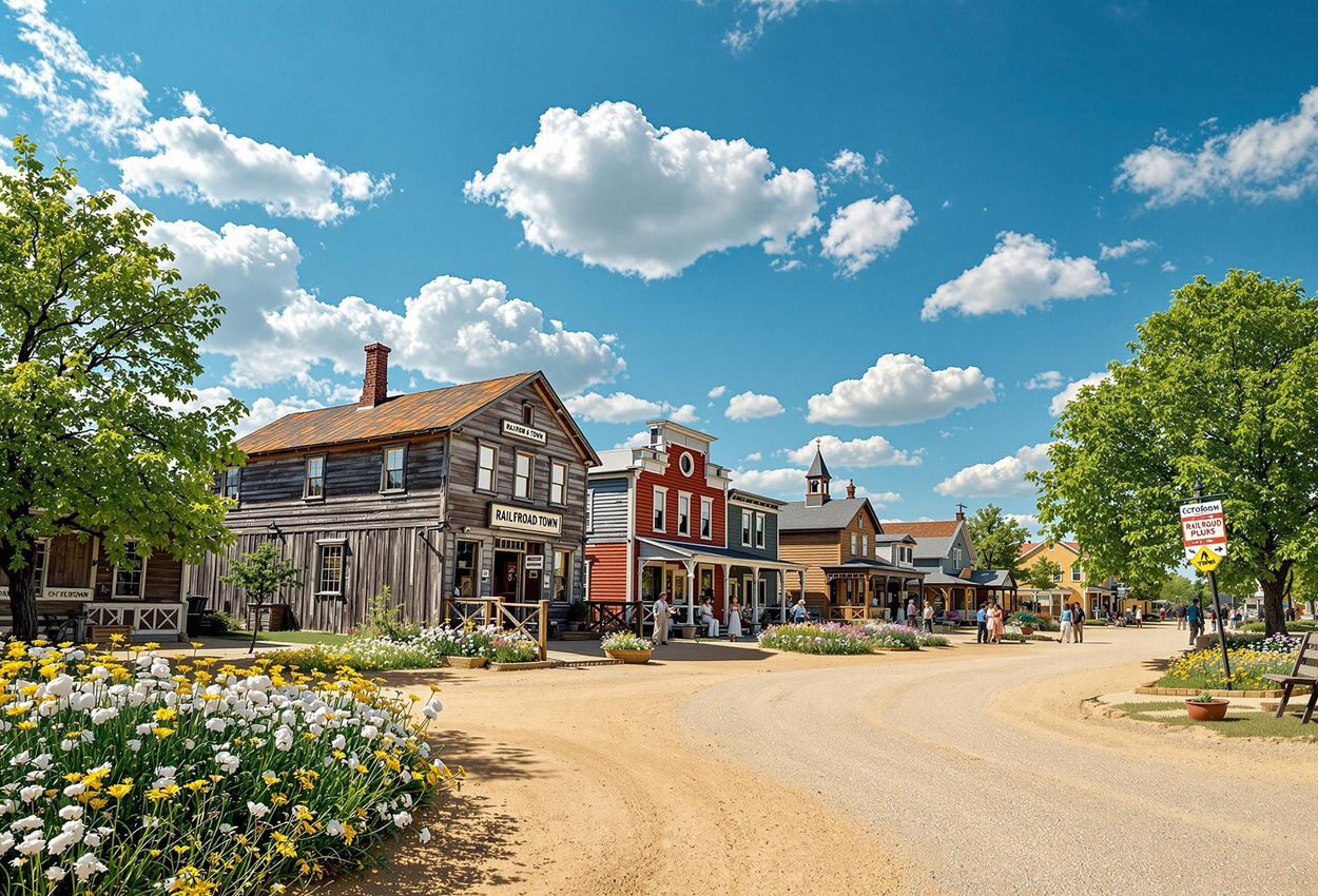 A photograph of the Stuhr Museum of the Prairie Pioneer