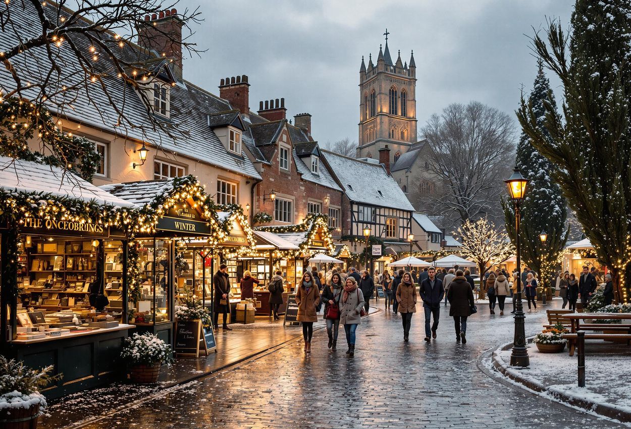 A photograph capturing Stow-on-the-Wold