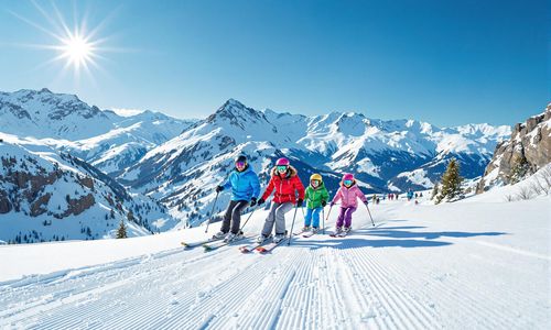 Skiing with Children: A Family Adventure image