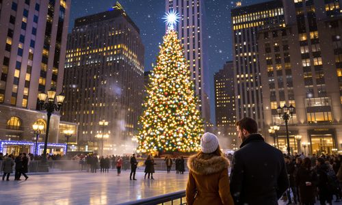 New York City at Christmas: A Festive Spectacle image