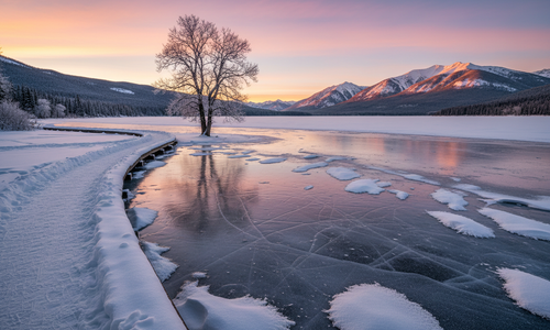 The Art of Winter Photography: Capturing Snowy Landscapes and Festive Moments image