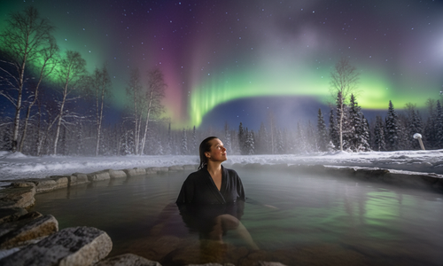 The Healing Power of Hot Springs: Winter Wellness in Geothermal Waters image
