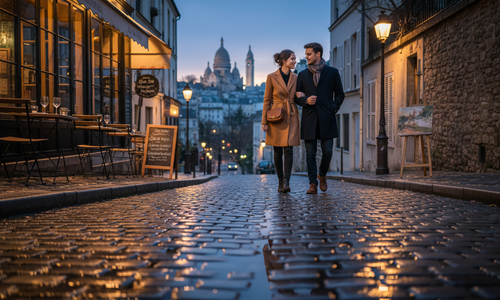Romance in the City of Lights: A Guide to Paris for Lovers image