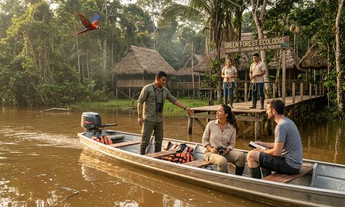 Green Forest Ecolodge: Immersing in Ecuador's Cuyabeno Reserve image